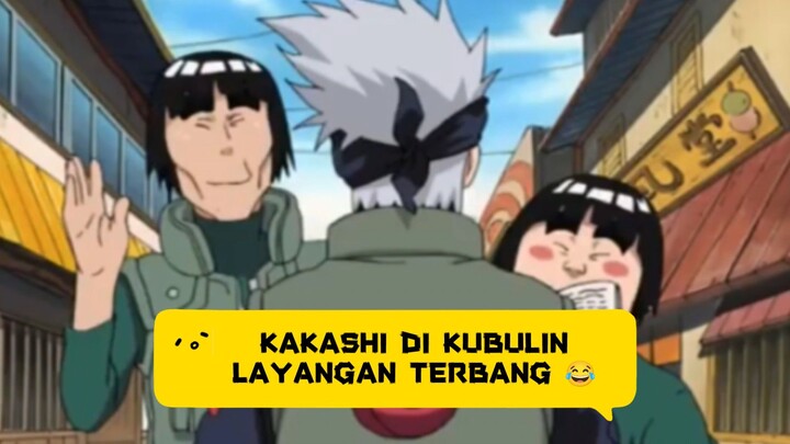 Kakashi di kibulin layangan terbang 😭 funny moment