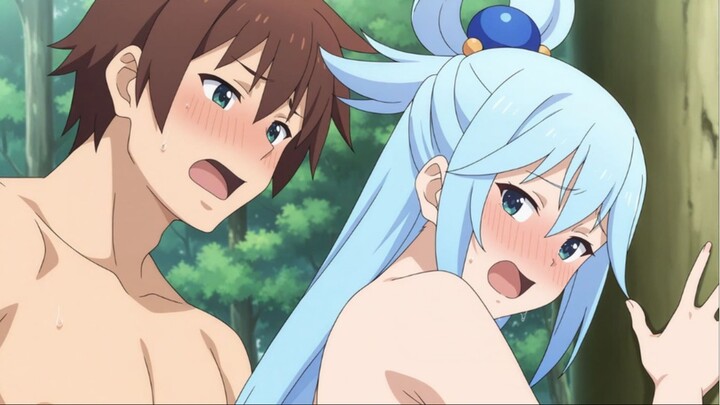 Anime harem, Main dihutan sepi💦