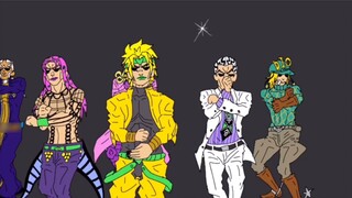 [Gambar Bermusik]Tarian Karakter Jojo's Bizzare Adventure