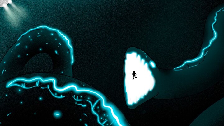 A mythic creature that cannot be contained in the deep sea, which feeds on humans yet has given rise