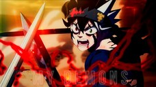 Asta vs Conrad leto-Black Clover movie | My demons | AMV