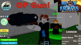 Lvl1 Noob gets Cannon "Gun" & Reach 2nd Sea | Roblox