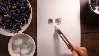 Draw Harry Potter With Chopsticks - Part 2