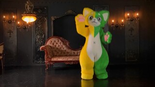 【Fursuit】 ฮะつけもくんが[ゾンビデダンス]踊ってみた