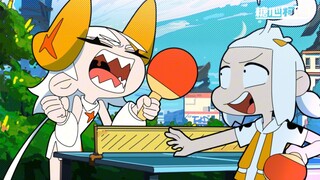 就是普普通通的打场兵乓球~