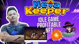 META KEEPER | NEW IDLE GAME PARA SA MGA MARAMING GINAGAWA (TAGALOG) GAMEPLAY