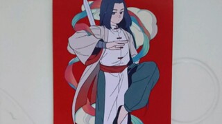 罗小黑师徒门神年画