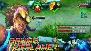 REASON WHY BENEDETTA OFFLANE HATES MY BRUNO!! - TOP GLOBAL/PHILIPPINES BRUNO - MASTER BODAK MLBB