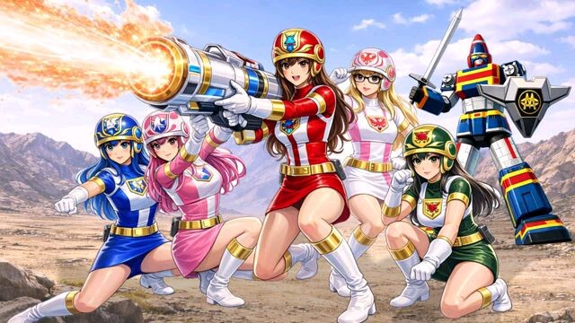 เพลง op ed เรื่อง ขบวนการสายฟ้าเชนจ์แมน cover song by ai