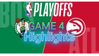 Beautiful Basketball..!! BOSTON CELTICS VS ATLANTA HAWKS GAME 4 NBA PLAYOFFS