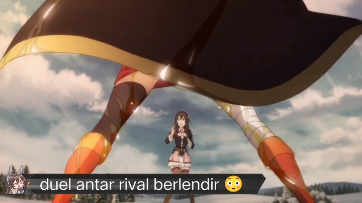 #KompetisiKreasiUnggahan4, Megumin menggunakan lendir kodok titan untuk ini