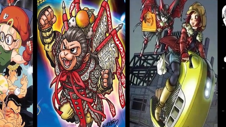 ตัวละครการ์ตูนอื่นๆ ที่สร้างโดย อากิระ โทริยามะ! - -