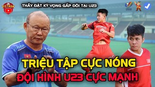 CỰC NÓNG! HLV PARK TRIỆU TẬP THÊM CẦU THỦ HÀNG TIỀN VỆ, TẠO CÚ HÍCH CỰC LỚN TẠI U23 VIỆT NAM