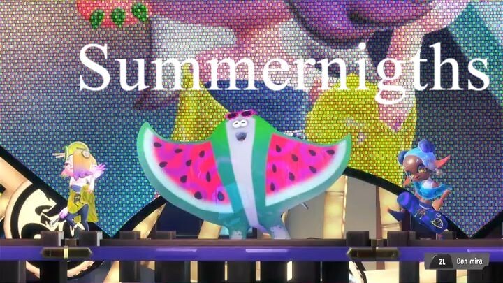 El evento de summernights splatoon3 en nintendoswitch2