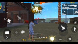 [Game Garena Free Fire] Tử Chiến Xếp Hạng / Dùng "AUG Vs MP5" Cân 2 3 4, Bắn Nát Sọ 12 Kill Quá Đã