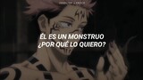 Esta canción define lo que sientes por Sukuna 🛐 || Monster - Dev (Sub Español)