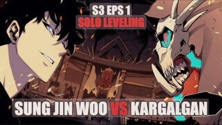 Solo Leveling Arise - Jin-Woo Vs Karlgalgan.