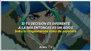 Dr stone Opening 3 Rakuen  // Sub Español + (lyrics AMV)