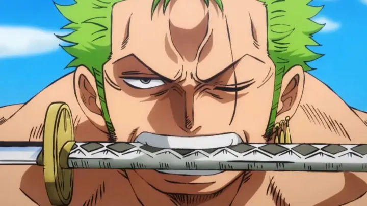 Mad Hype Synchronized One Piece Scene Cut Of Zoro Bgm Man On A Mission Bilibili