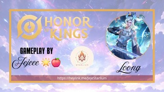 Gameplay Loong ☆ Jejeee Mode Serius! 🫣 [HOK Indonesia]