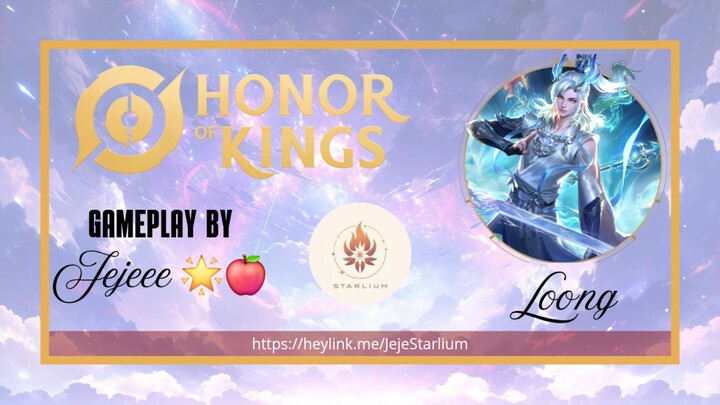 Gameplay Loong ☆ Jejeee Mode Serius! 🫣 [HOK Indonesia]