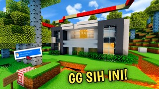 GG JUGA RUMAH INI!! DITENGAH HUTAN TAPI FULL REDSTONE!! - Map Showcase Minecraft #163