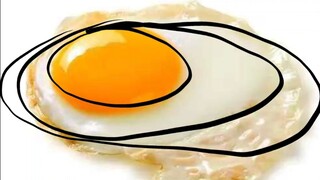 Just draw a fried egg, right? Then you can...