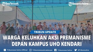 Keluhan Warga Depan Kampus UHO Kendari Sultra, Minta Polisi Siaga Berjaga Antisipasi Aksi Anarkis