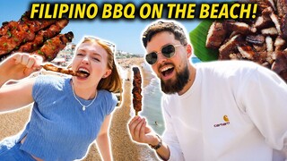We Had Filipino BBQ on UK Beach! (This Has Never Happened Before!)