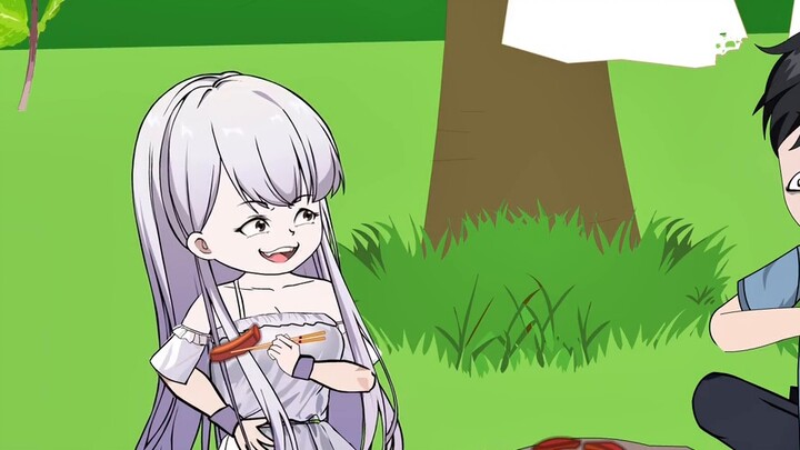 Episode 9 of "The Island with Girls", successfully conquered the first panda