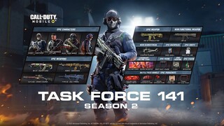 Season 2: Task Force 141 Breakdown with The Mustachio AJ | Call of Duty: Mobile - Garena