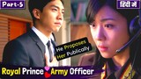 Part-5 | Army Officer😎💖 Crown Prince👑Hate to Love💕Story | Korean Drama  Explained in Hindi | K-Drama