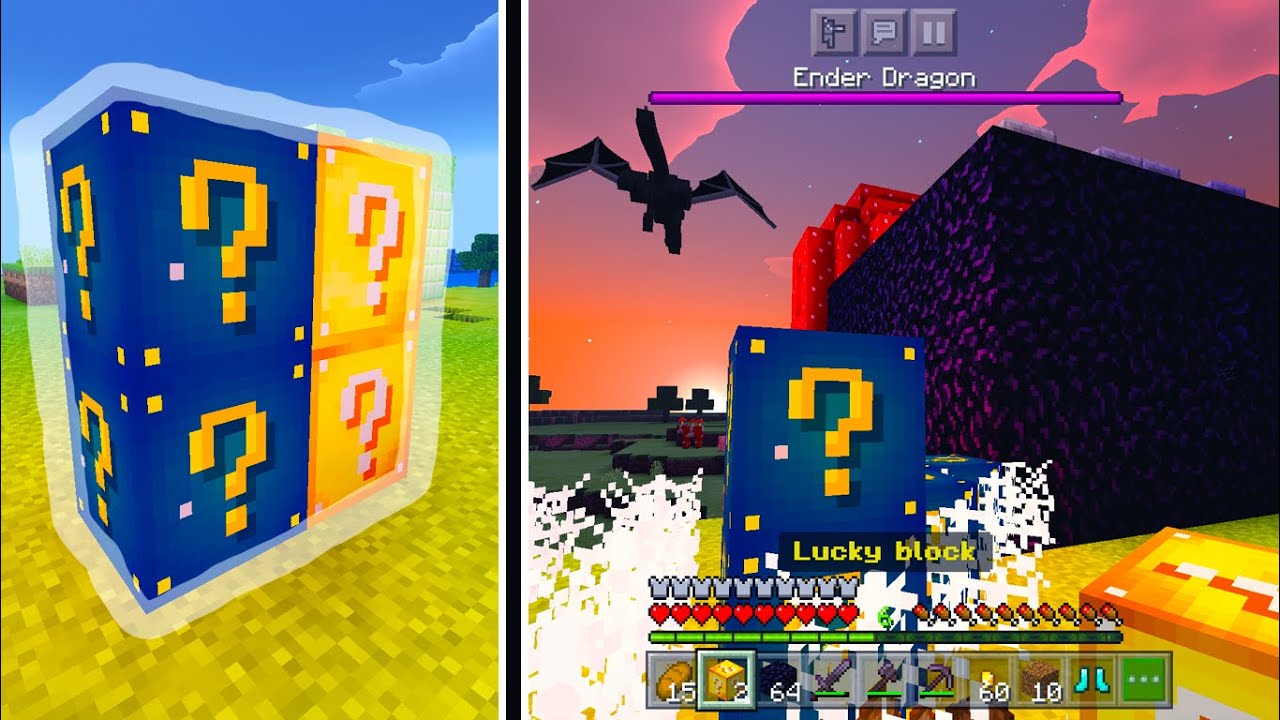 Astral Lucky Blocks Mod for Minecraft PE