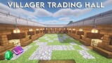 Minecraft Villager Trading Hall 1.18/1.19 How to Build