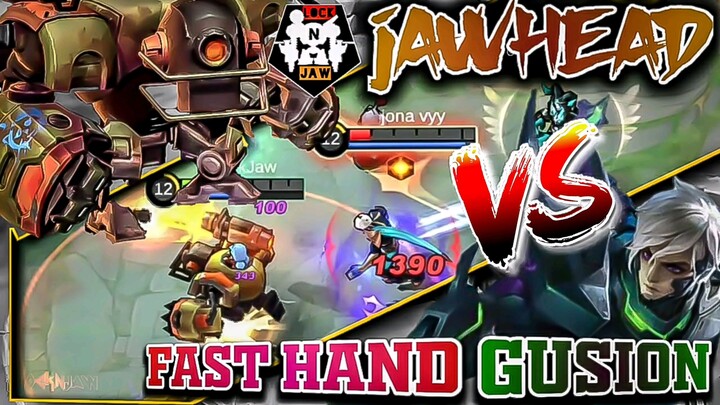 JAWHEAD VS A FAST HAND GUSION USER | JAWHEAD GAMEPLAY | LocKnJaW