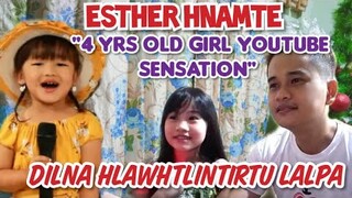 ESTHER HNAMTE - DILNA HLAWHTLINTIRTU LALPA | FILIPINO FATHER AND A 5 YRS OLD DAUGHTER REACTION VIDEO