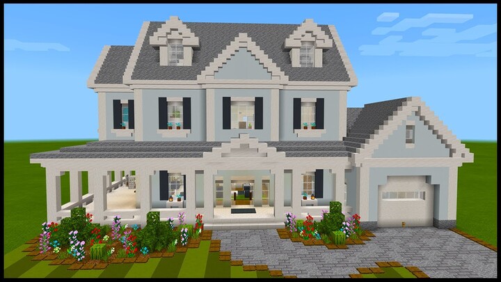 Minecraft: How to Build a Suburban House 7 | PART 2