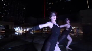 [Sampul] Adegan malam bidikan nyata jazz modern retro "sway"