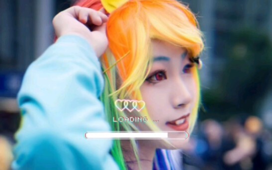Cosplay Rainbow Dash ~ Saat tim prank berkumpul
