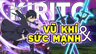 Tổng Quát Về Vũ Khí Và Sức Mạnh Của Kirito Trong Tất Cả Các Game Có Trong Anime Sword Art Online Ful
