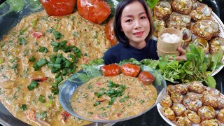 ป่นปูนา มันๆ หอมๆ กินข้าวเหมิดติป