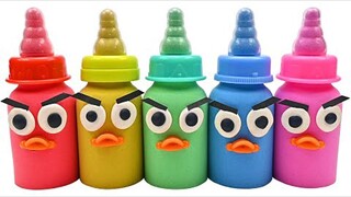 [Gaya Hidup] Membuat botol duck bill bayi dengan pasir kinetik lima warna