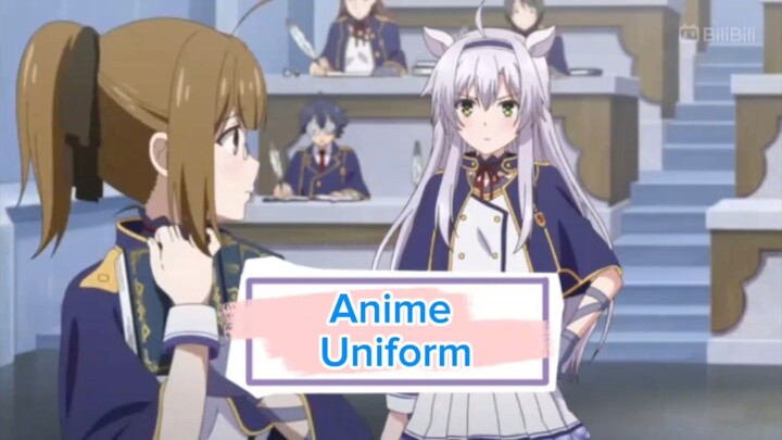 Trang phục trong các học viện anime