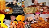 Korean foods Big Bites mukbang compilation pt.6