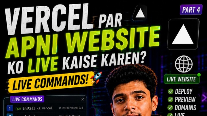 How we Live our website on Vercel Chinese Version follow for more programming content