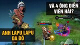 MLBB | KHI ANH DA ĐỎ LAPU LAPU CHƠI GAME VỚI 4 ÔNG DIỄN VIÊN HÀI? | Tốp Mỡ