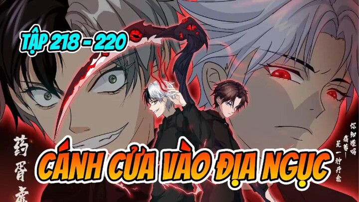 ( Tập 218 - 220 ) Cánh Cửa Vào Địa Ngục | Diệu Húc Húc | Hoạt Hình Kinh Dị | Win Vietsub
