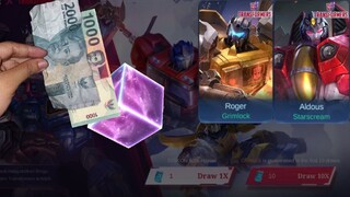 MODAL 3 RIBU RUPIAH DEMI DAPET SKIN TRANSFORMER