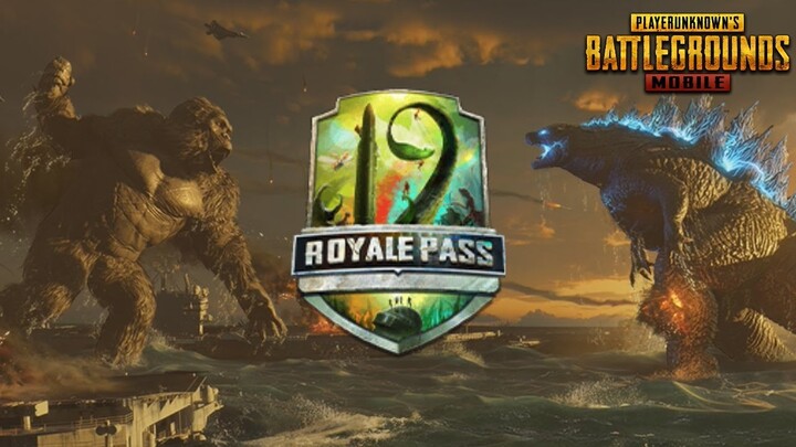 PUBG MOBILE SEASON 19.EXE - GODZILLA VS KONG VS MECHAGODZILLA