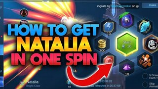 Easiest Way To Get Natalia In Lucky Spin - Mobile Legends